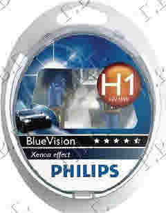 07.302.18 ΛΑΜΠΕΣ KIT H1 PHILIPS BLUE VIS ΔΕΞ