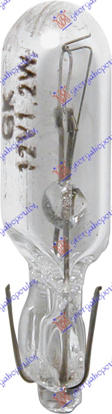 07.250.50 ΛΑΜΠΑ 12V 2W ΨΕΙΡΑ BLISTER ΔΕΞ