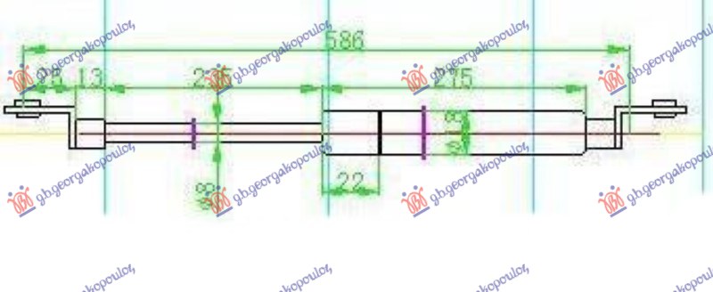 ΑΜΟΡΤΙΣΕΡ ΜΠΑΓΚΑΖ (586L-100N)
