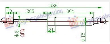 ΑΜΟΡΤΙΣΕΡ ΚΑΠΟ ΕΜΠΡΟΣ (685L-150N)
