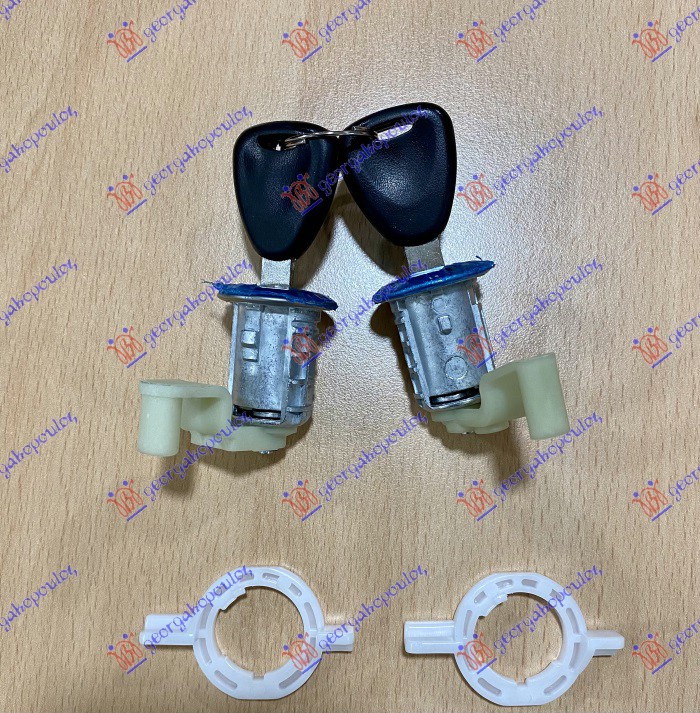 ΑΦΑΛΟI ΠΟΡΤΑΣ ΕΜΠΡΟΣ ΚΟΜΠΛΕ (2 ΑΦΑΛΟΙ ΜΕ 2 ΚΛΕΙΔΙΑ)