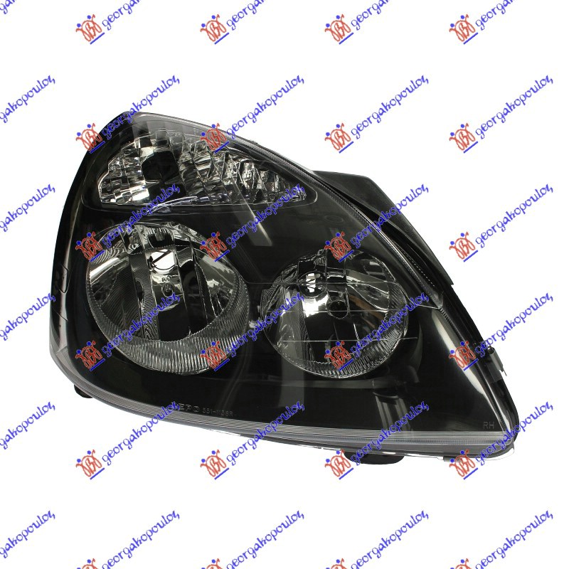 ΦΑΝΟΣ ΕΜΠΡΟΣ ΗΛΕΚΤΡΙΚΟΣ -2004 (ΜΑΥΡΟΣ ΚΑΘΡΕΦΤΗ) (Ε) (DEPO) ΔΕΞ