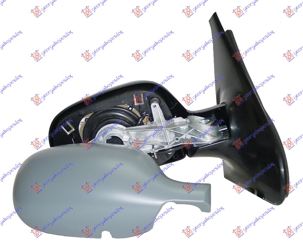 ΚΑΘΡΕΦΤΗΣ ΗΛΕΚΤΡΙΚΟΣ ΘΕΡΜΑΙΝΟΜΕΝΟΣ ΒΑΦΟΜΕΝΟΣ (ΜΕ ΑΙΣΘΗΤΗΡΑ) (CONVEX GLASS) ΔΕΞ