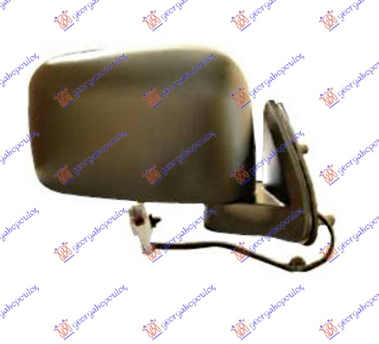 ΚΑΘΡΕΦΤΗΣ ΗΛΕΚΤΡΙΚΟΣ ΜΑΥΡΟΣ (ΔΙΠΛΟΚΑΜΠΙΝΟ-4Π) (CONVEX GLASS) ΔΕΞ