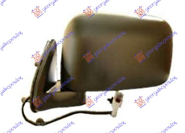 ΚΑΘΡΕΦΤΗΣ ΗΛΕΚΤΡΙΚΟΣ ΜΑΥΡΟΣ (ΔΙΠΛΟΚΑΜΠΙΝΟ-4Π) (Α ΠΟΙΟΤΗΤΑ) (CONVEX GLASS) ΑΡ