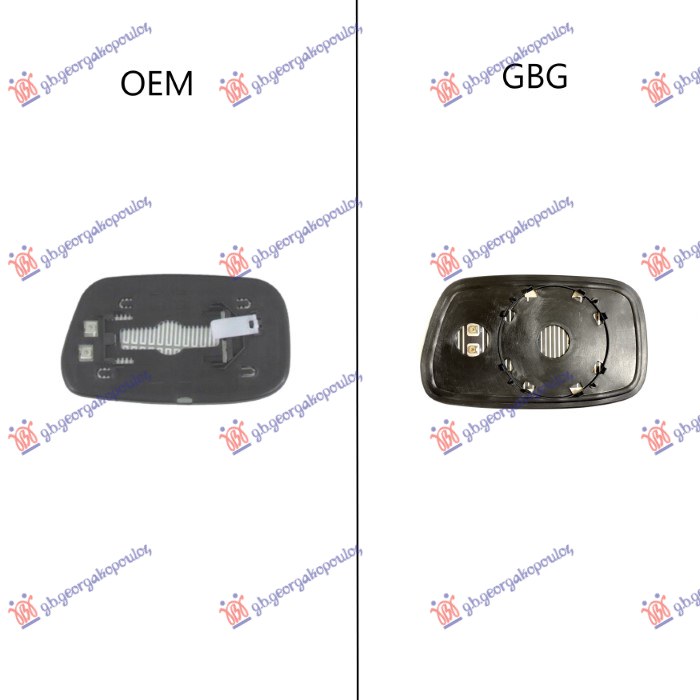 ΚΡΥΣΤΑΛΛΟ ΚΑΘΡΕΦΤΗ ΘΕΡΜΑΙΝΟΜΕΝΟ (ΣΤΡΟΓΓΥΛΗ ΒΑΣΗ) (ΜΟΝΟ ΓΙΑ ΚΑΘΡΕΦΤΕΣ AFTER MARKET) ΑΡ