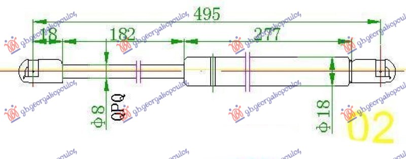 ΑΜΟΡΤΙΣΕΡ ΜΠΑΓΚΑΖ 2000- (492L-470N)