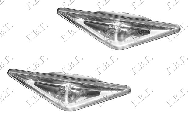 ΦΛΑΣ ΦΤΕΡΟΥ ΔΙΑΦΑΝΟ  ΛΕΥΚΟ (ΣΕΤ)