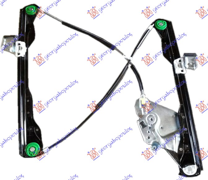 ΓΡΥΛΛΟΣ ΠΑΡΑΘΥΡΟΥ ΕΜΠΡΟΣ ΗΛΕΚΤΡΙΚΟΣ 3Π (ΧΩΡΙΣ ΜΟΤΕΡ) (2 ΚΑΛΩΔΙΑ) ΔΕΞ