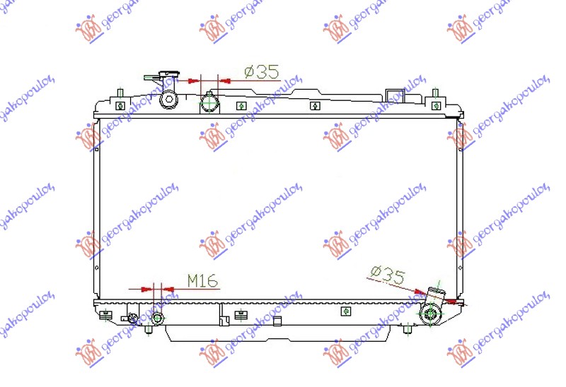 ΨΥΓΕΙΟ 1.8-2.0 BENZINH +/- A/C (375x738) (KOYO)