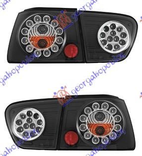 ΦΑΝΟΣ ΠΙΣΩ ΜΑΥΡΟΣ LED