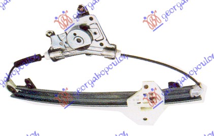 ΓΡΥΛΛΟΣ ΠΑΡΑΘΥΡΟΥ ΠΙΣΩ ΗΛΕΚΤΡΙΚΟΣ (ΧΩΡΙΣ ΜΟΤΕΡ) ΔΕΞ