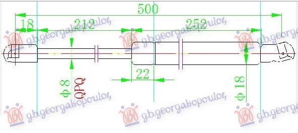 ΑΜΟΡΤΙΣΕΡ ΜΠΑΓΚΑΖ (500L-450N)