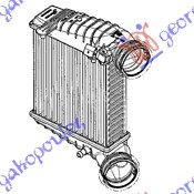 ΨΥΓΕΙΟ INTERCOOLER ΒΕΝΖΙΝΗ (230x207x62)