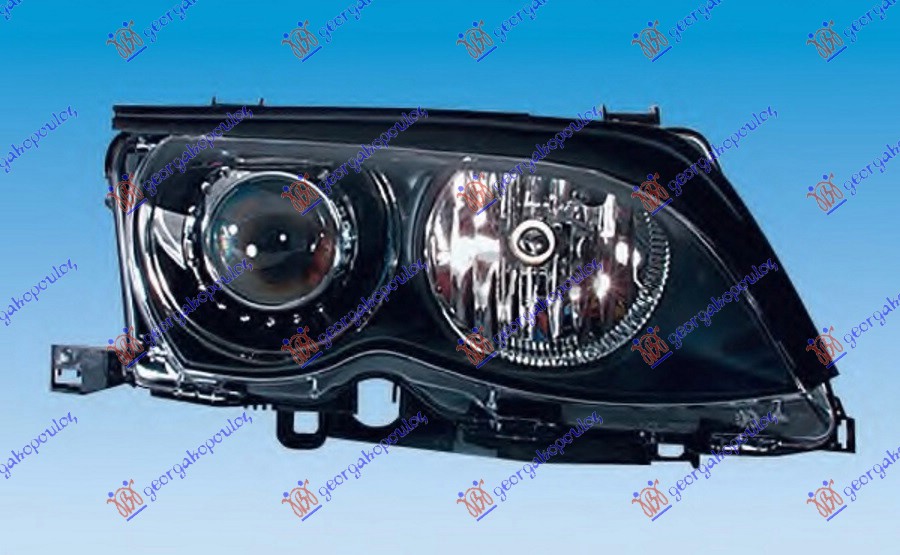 ΦΑΝΟΣ ΕΜΠΡΟΣ (ΜΑΥΡΟ) XENON (E) (TYC) ΔΕΞ