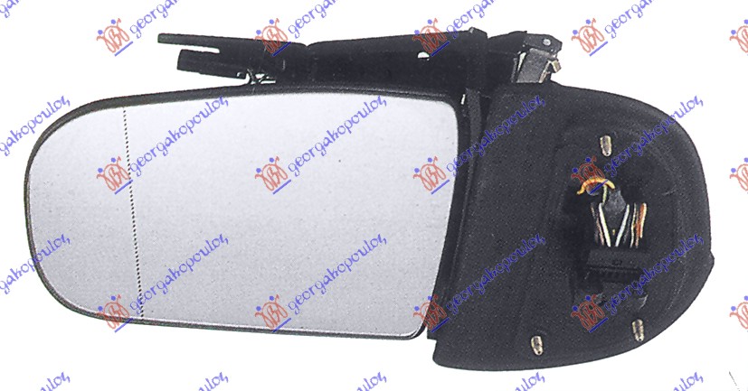 ΚΑΘΡΕΦΤΗΣ ΗΛΕΚΤΡΙΚΟΣ ΘΕΡΜΑΙΝΟΜΕΝΟΣ ΗΛΕΚΤΡΙΚΑ ΑΝΑΚΛΙΝΟΜΕΝΟΣ ΜΕ ΜΝΗΜΗ (ΧΩΡΙΣ ΚΑΠΑΚΙ) (ΜΕ ΦΛΑΣ) (Α ΠΟΙΟΤΗΤΑ) (ASPHERICAL GLASS) ΑΡ