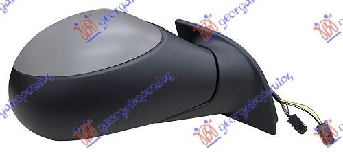 ΚΑΘΡΕΦΤΗΣ ΗΛΕΚΤΡΙΚΟΣ ΘΕΡΜΑΙΝΟΜΕΝΟΣ ΗΛΕΚΤΡΙΚΑ ΑΝΑΚΛΙΝΟΜΕΝΟΣ ΒΑΦΟΜΕΝΟΣ ME ΑΙΣΘΗΤΗΡΑ -2009 (CONVEX GLASS) ΔΕΞ