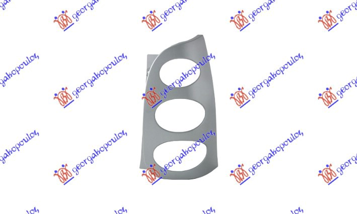 ΚΟΡΝΙΖΑ ΠΙΣΩ ΦΑΝΟΥ 2002- (ΓΚΡΙ) (ULO) ΔΕΞ