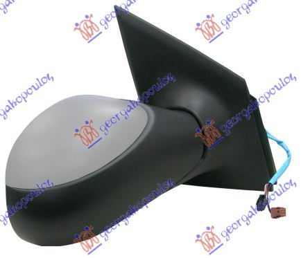 ΚΑΘΡΕΦΤΗΣ ΗΛΕΚΤΡΙΚΟΣ ΘΕΡΜΑΙΝΟΜΕΝΟΣ ΗΛΕΚΤΡΙΚΑ ΑΝΑΚΛΙΝΟΜΕΝΟΣ ΒΑΦΟΜΕΝΟΣ ME ΑΙΣΘΗΤΗΡΑ (CONVEX GLASS) ΔΕΞ