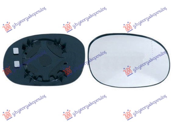 ΚΡΥΣΤΑΛΛΟ ΚΑΘΡΕΦΤΗ (CONVEX GLASS) ΔΕΞ