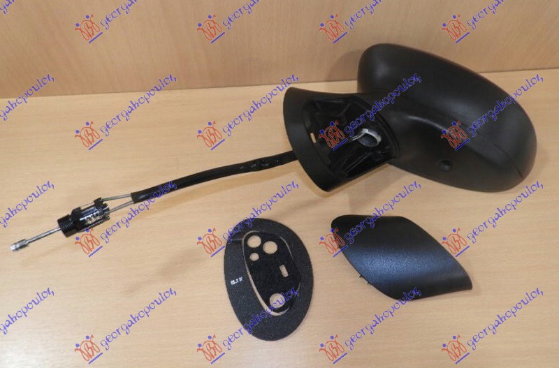 ΚΑΘΡΕΦΤΗΣ ΜΗΧΑΝΙΚΟΣ ΜΑΥΡΟΣ (CONVEX GLASS) ΑΡ