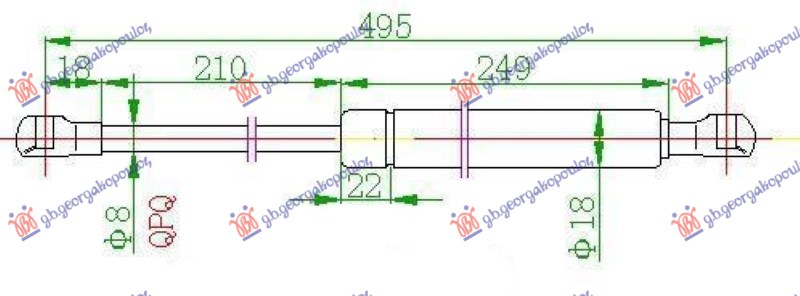 ΑΜΟΡΤΙΣΕΡ ΜΠΑΓΚΑΖ (495L-585N)