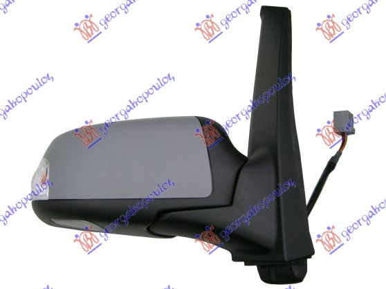 ΚΑΘΡΕΦΤΗΣ ΗΛΕΚΤΡΙΚΟΣ ΘΕΡΜΑΙΝΟΜΕΝΟΣ ΗΛΕΚΤΡΙΚΑ ΑΝΑΚΛΙΝΟΜΕΝΟΣ ΒΑΦΟΜΕΝΟΣ (ΜΕ ΦΛΑΣ & ΦΩΣ ΑΣΦΑΛΕΙΑΣ) (CONVEX GLASS) ΔΕΞ