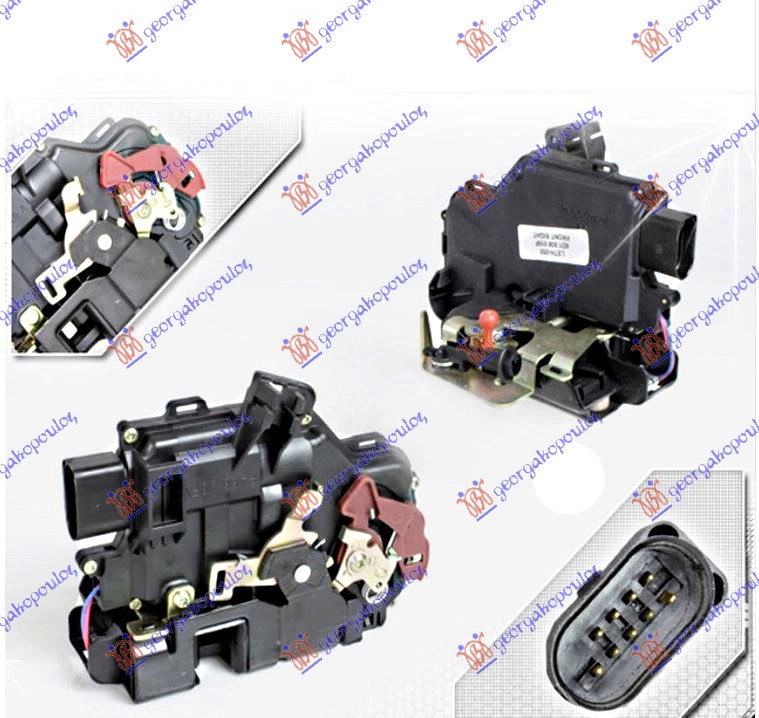 ΚΛΕΙΔΑΡΙΑ ΠΟΡΤΑΣ ΕΜΠΡΟΣ ΗΛΕΚΤΡΟΜΑΓΝΗΤΙΚΗ (9pins) ΔΕΞ