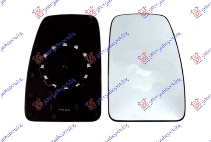 ΚΡΥΣΤΑΛΛΟ ΚΑΘΡΕΦΤΗ ΘΕΡΜΑΙΝΟΜΕΝΟ 2003-(ΑΝΩ ΚΟΜΜΑΤΙ) (CONVEX GLASS) ΑΡ