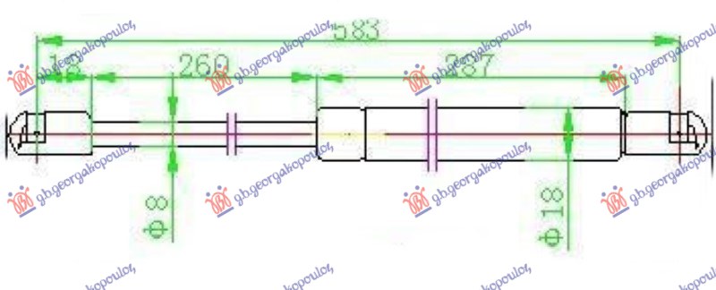 ΑΜΟΡΤΙΣΕΡ ΜΠΑΓΚΑΖ S.W. (584L-420N)