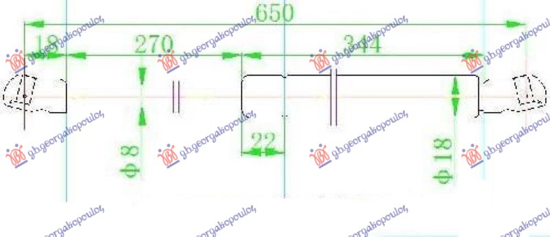 ΑΜΟΡΤΙΣΕΡ ΚΑΠΟ ΕΜΠΡΟΣ (649L-250N)