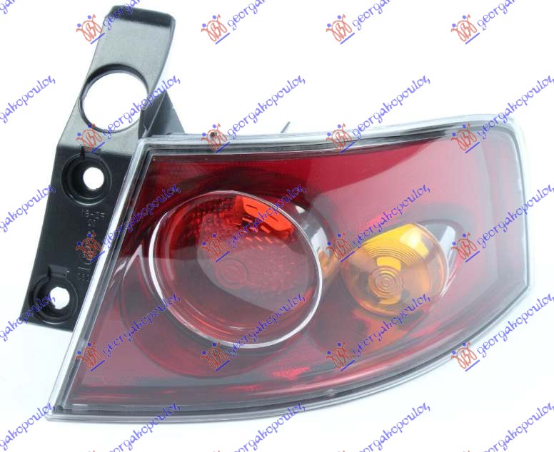 ΦΑΝΟΣ ΠΙΣΩ ΕΞΩ (ΑΝΟΙΧΤΟ ΚΟΚΚΙΝΟ) (Ε) (DEPO) ΔΕΞ