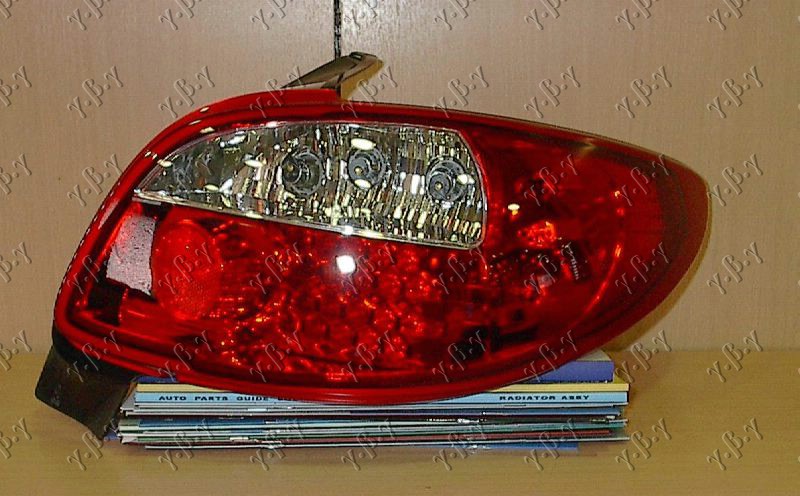 ΦΑΝΟΣ ΠΙΣΩ ΣΕΤ LED TYPE ΚΟΚΚΙΝΟ