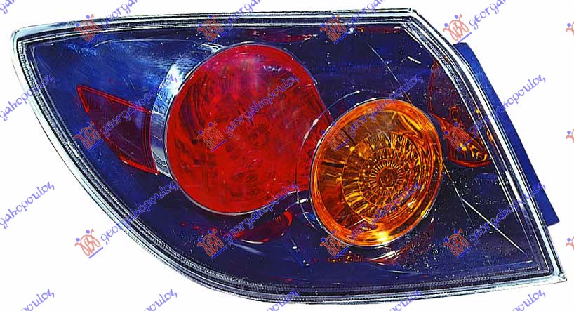 ΦΑΝΟΣ ΠΙΣΩ ΕΞΩ -2006 5Π ΜΑΥΡΟ (Ε) (ΚΙΤΡΙΝΟ ΦΛΑΣ) (DEPO) ΑΡ