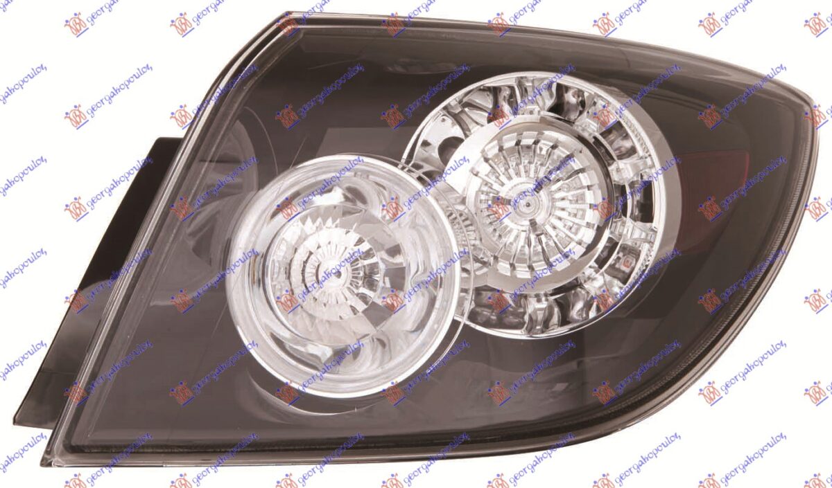 ΦΑΝΟΣ ΠΙΣΩ ΕΞΩ 5Π ΑΣΠΡΟ LED (Ε) (DEPO) ΔΕΞ