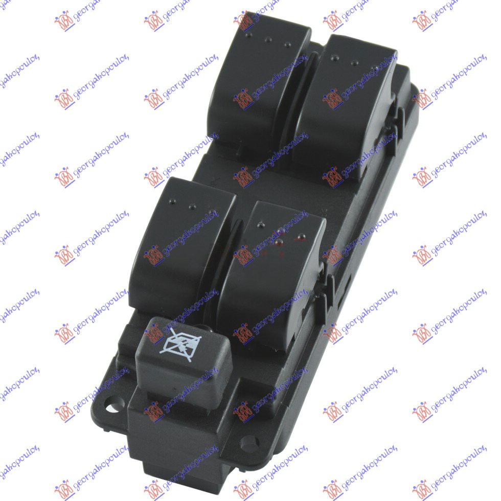 ΔΙΑΚΟΠΤΗΣ ΠΑΡΑΘΥΡΟΥ ΕΜΠΡΟΣ (Τετραπλός) (12pin) ΑΡ