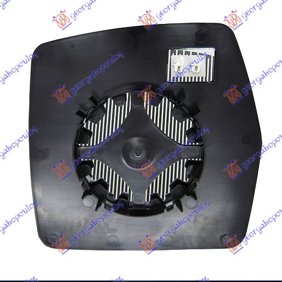 ΚΡΥΣΤΑΛΛΟ ΚΑΘΡΕΦΤΗ ΘΕΡΜΑΙΝΟΜΕΝΟ (CONVEX GLASS) ΔΕΞ