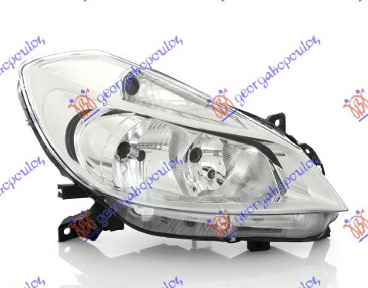 ΦΑΝΟΣ ΕΜΠΡΟΣ (ΧΩΡΙΣ ΠΡΟΒΟΛΕΑ) ΧΡΩΜΙΟ (Η7+Η7) (Ε) (DEPO) ΔΕΞ