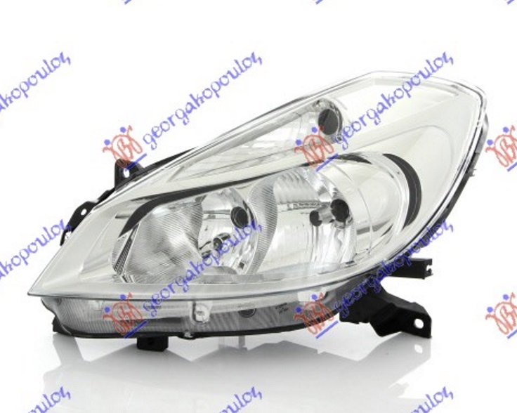 ΦΑΝΟΣ ΕΜΠΡΟΣ (ΧΩΡΙΣ ΠΡΟΒΟΛΕΑ) ΧΡΩΜΙΟ (Η7+Η7) (Ε) (DEPO) ΑΡ