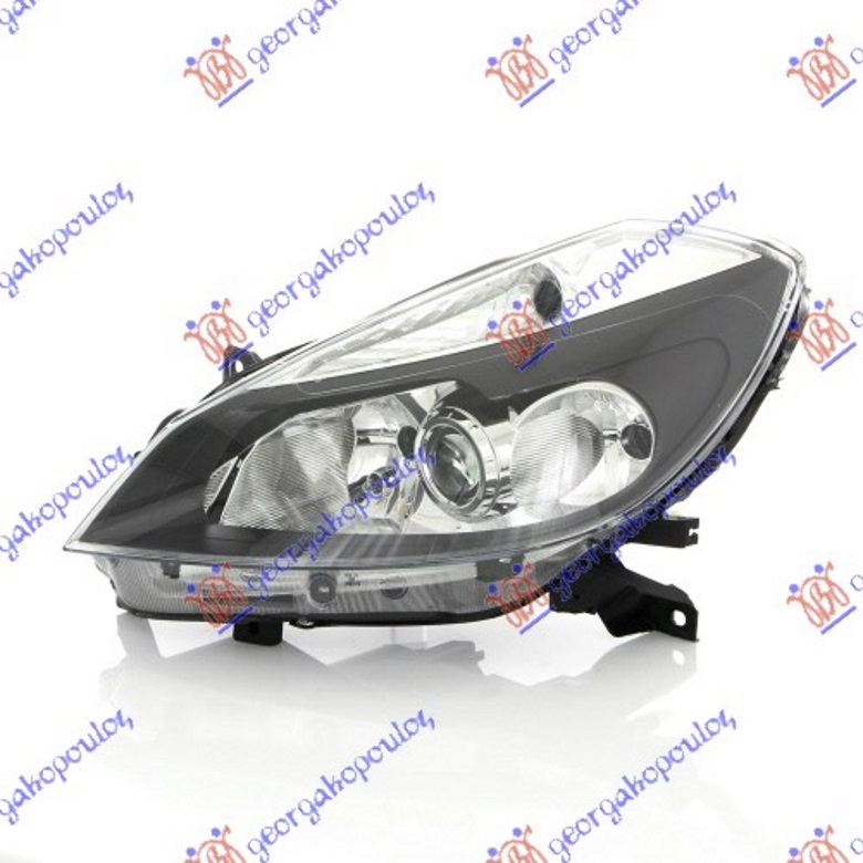 ΦΑΝΟΣ ΕΜΠΡΟΣ (ΜΕ ΠΡΟΒΟΛΕΑ) ΜΑΥΡΟ (Η1+Η7+Η7) (Ε) (TYC) ΑΡ