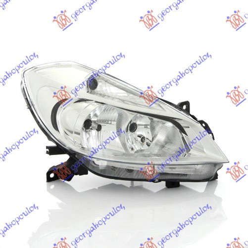 ΦΑΝΟΣ ΕΜΠΡΟΣ (ΧΩΡΙΣ ΠΡΟΒΟΛΕΑ) ΧΡΩΜΙΟ (Η7+Η1) (VALEO) ΔΕΞ