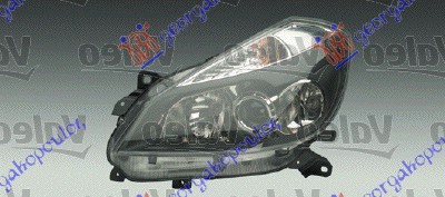 ΦΑΝΟΣ ΕΜΠΡΟΣ (ΜΕ ΠΡΟΒΟΛΕΑ) ΜΑΥΡΟ (Η1+Η1+Η7) (VALEO) ΑΡ