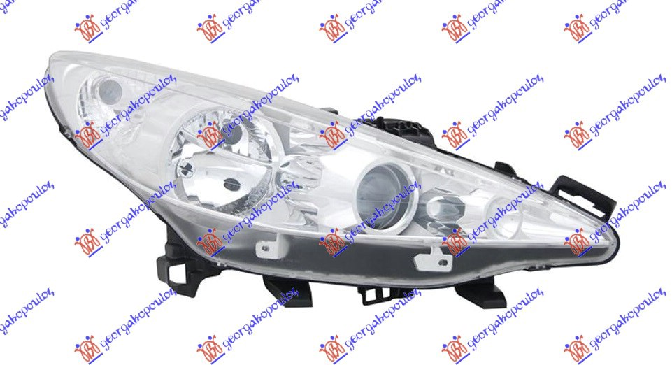 ΦΑΝΟΣ ΕΜΠΡΟΣ ΜΕ ΦΑΚΟ (ΜΕ ΦΩΣ ΣΤΡΟΦΗΣ) (Ε) (TYC) ΔΕΞ