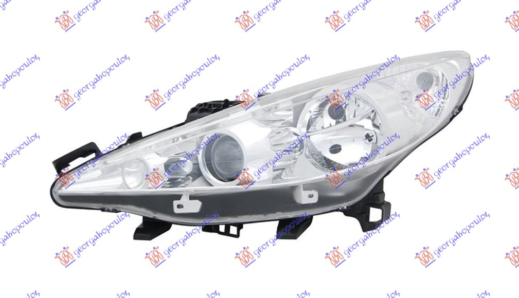 ΦΑΝΟΣ ΕΜΠΡΟΣ ΜΕ ΦΑΚΟ (ΜΕ ΦΩΣ ΣΤΡΟΦΗΣ) (VALEO) ΑΡ