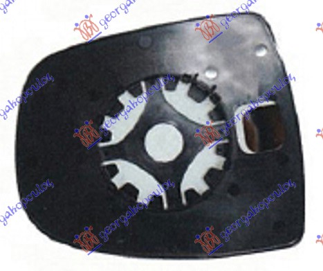 ΚΡΥΣΤΑΛΛΟ ΚΑΘΡΕΦΤΗ (ΑΝΩ ΚΟΜΜΑΤΙ) (CONVEX GLASS) ΔΕΞ