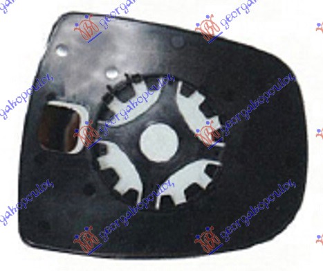 ΚΡΥΣΤΑΛΛΟ ΚΑΘΡΕΦΤΗ (ΑΝΩ ΚΟΜΜΑΤΙ) (CONVEX GLASS) ΑΡ