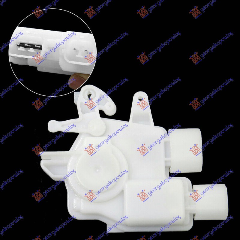 ΜΟΤΕΡ ΚΛΕΙΔΑΡΙΑΣ ΠΟΡΤΑΣ ΕΜΠΡΟΣ (2 ΦΙΣΕΣ 3pin/2pins) ΔΕΞ