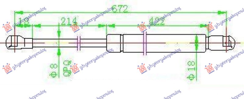 ΑΜΟΡΤΙΣΕΡ ΚΑΠΟ ΕΜΠΡΟΣ (672L-180N)