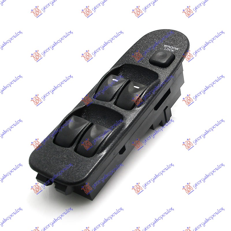 ΔΙΑΚΟΠΤΗΣ ΠΑΡΑΘΥΡΟΥ ΕΜΠΡΟΣ ΜΕ ΠΛΑΙΣΙΟ ΧΩΡΙΣ ΚΕΝΤΡΙΚΟ ΚΛΕΙΔΩΜΑ (Τετραπλός) (18pin) ΑΡ