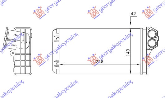 ΨΥΓΕΙΟ ΚΑΛΟΡΙΦΕΡ (248x140) (AYTOMATO ΚΛΙΜΑΤΙΣΜΟ) (TYΠΟΥ ΒΕΗR)